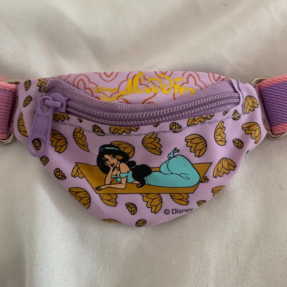 Vintage Disney Aladdin Princess Jasmine Mini Fanny Pack